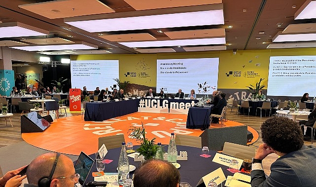 Başkan Altay 240 Bin Yerel Y&ouml;netimi Temsil Eden UCLG D&uuml;nya Başkanlığına Adaylığını A&ccedil;ıkladı