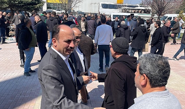 Başkan Altay 3. Organize Sanayi Camii&rsquo;nde Vatandaşlarla Bir Araya Geldi