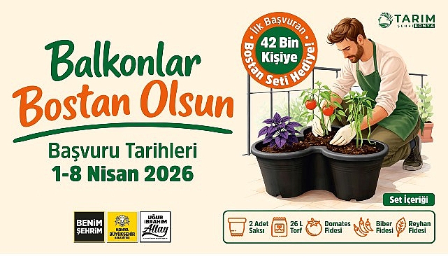 Başkan Altay: &ldquo;Balkonlar Bostan Olsun Projesi ile 42 Bin Kişiye Sebze Yetiştirme Seti Hediye Edeceğiz&rdquo;