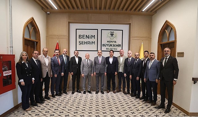 Başkan Altay Bursalı Belediye Başkanlarına Konya Modeli Belediyecilik &Ccedil;alışmalarını Anlattı