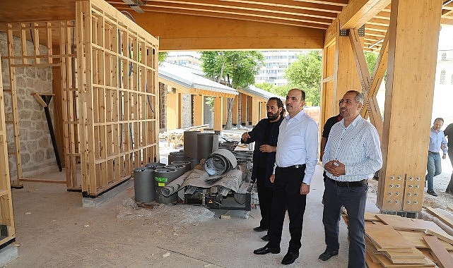 Başkan Altay: &ldquo;&Ccedil;evreye Saygılı, Dijital Altyapısı Y&uuml;ksek T&uuml;rkiye&rsquo;nin En G&uuml;zel K&uuml;t&uuml;phanelerinden Birini Yapıyoruz&rdquo;