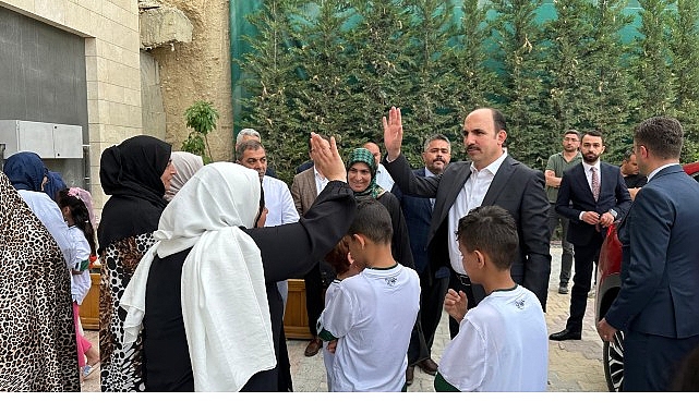 Başkan Altay Konya&rsquo;da Misafir Edilen Gazzeli Ailelerle Buluştu