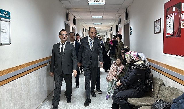 Başkan Altay Meram Devlet Hastanesi&rsquo;ni Ziyaret Etti