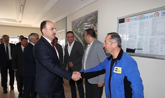 Başkan Altay Merkez İ&ccedil;me Suyu Arıtma Tesisleri&rsquo;nde İncelemelerde Bulundu