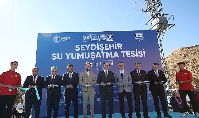 Başkan Altay Seydişehir&rsquo;e Kazandırılan 65 Milyon Liralık Su Yumuşatma Tesisini A&ccedil;tı