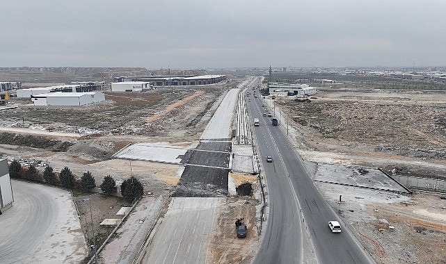 Başkan Altay: &ldquo;Stadyum-Şehir Hastanesi Tramvay Hattı G&uuml;zergahındaki Ke&ccedil;ili K&ouml;pr&uuml;s&uuml;&rsquo;n&uuml; Ara&ccedil; Trafiğine A&ccedil;tık&rdquo;
