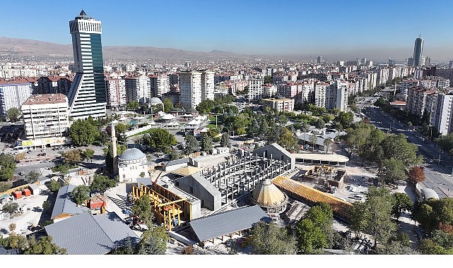 Başkan Altay: &ldquo;Y&uuml;zde 60&rsquo;ı Tamamlanan Şehir K&uuml;t&uuml;phanemiz Bir K&uuml;lt&uuml;r ve Eğitim Yuvası Olacak&rdquo;