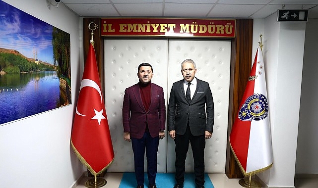 Başkan Arı&rsquo;dan Emniyet M&uuml;d&uuml;r&uuml; Karaman&rsquo;a Nezaket Ziyareti