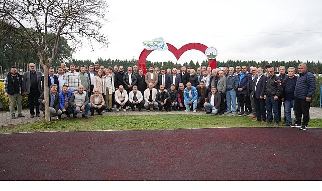 Başkan Aydın amat&ouml;r spor kul&uuml;plerinin başkanlarıyla bir araya geldi