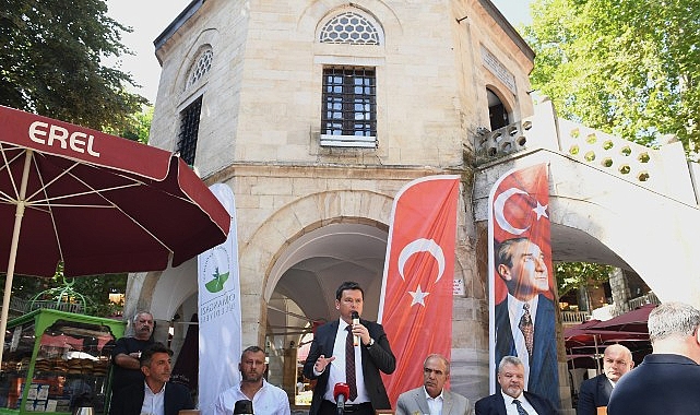 Başkan Aydın m&uuml;jdeyi verdi Kozahan aslına uygun yenileniyor