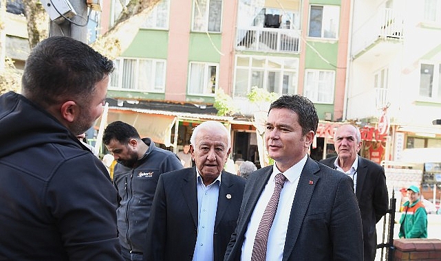 Başkan Aydın&rsquo;dan Maksem Mahallesini mutlu eden ziyaret