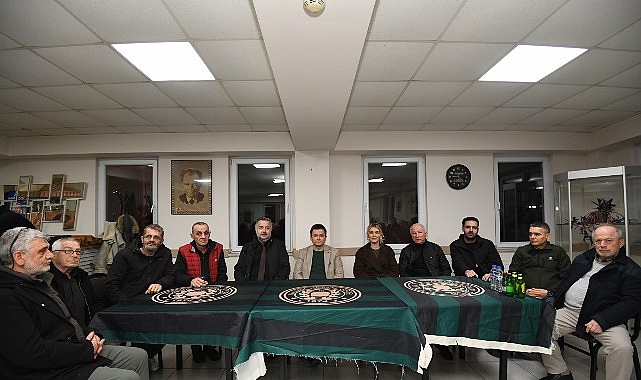 Başkan Aydın&rsquo;dan Namık Kemal Spor Kul&uuml;b&uuml;&rsquo;ne Ziyaret