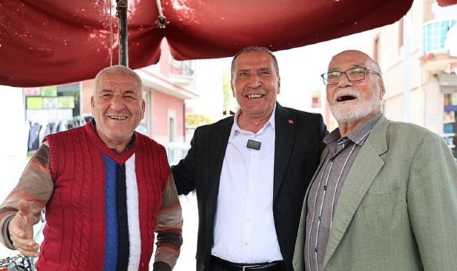 Başkan Aydın&rsquo;dan Sebze Pazarına Ziyaret