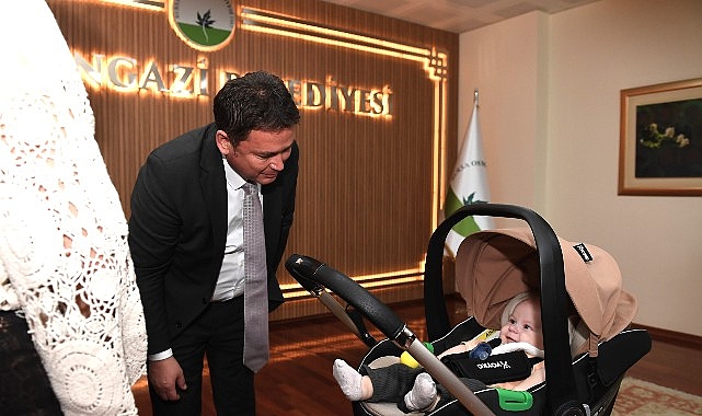 Başkan Aydın&rsquo;dan SMA hastası &Ccedil;ağan Ata Baran&rsquo;a destek &ccedil;ağrısı