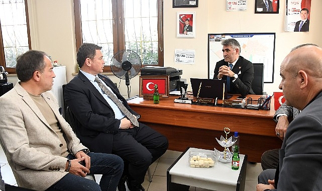 Başkan Aydın&rsquo;dan Y&uuml;rekleri Isıtan Buluşma