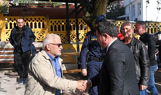 Başkan Aydın&rsquo;ın Cuma Durağı Bu Kez &Ccedil;ağlayan Mahallesi Oldu
