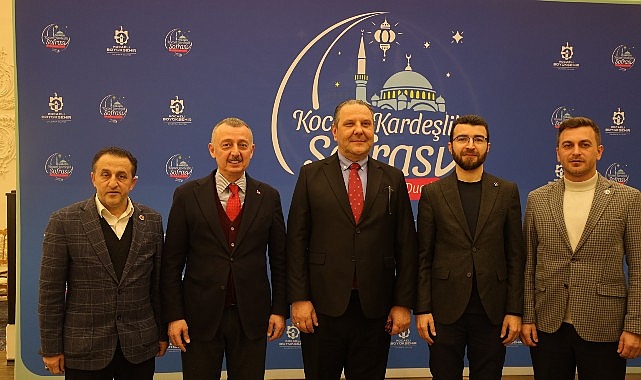 Başkan B&uuml;y&uuml;kakın, iftarda Kuzey Makedonya&rsquo;daydı