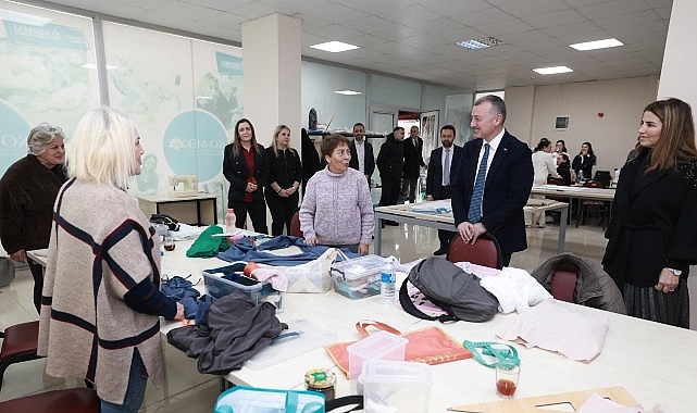 Başkan B&uuml;y&uuml;kakın&rsquo;dan KO-MEK&rsquo;e ziyaret