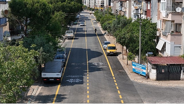 Başkan &Ccedil;er&ccedil;ioğlu Aydın&rsquo;ın yollarını yeniliyor, kazanan vatandaşlar oluyor