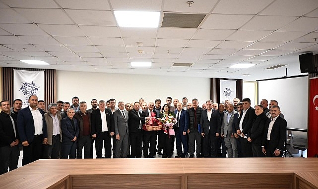 Başkan &Ccedil;er&ccedil;ioğlu, K&ouml;şk ve Sultanhisar Muhtarları İle Bir Araya Geldi
