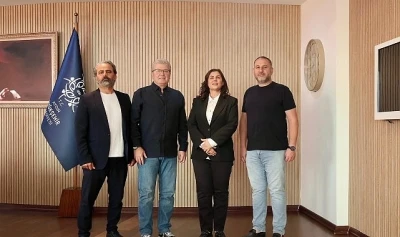 Başkan &Ccedil;er&ccedil;ioğlu&rsquo;na Aydın Manifaturacılar ve Tuhafiyeciler Esnaf Odası Başkanı Tavil&rsquo;den Ziyaret