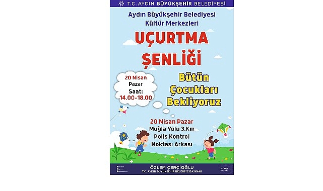 Başkan &Ccedil;er&ccedil;ioğlu, t&uuml;m &ccedil;ocukları u&ccedil;urtma şenliğine davet etti
