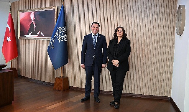Başkan &Ccedil;er&ccedil;ioğlu&rsquo;na Aile ve Sosyal Hizmetler İl M&uuml;d&uuml;r&uuml; T&uuml;rkoğlu'ndan ziyaret