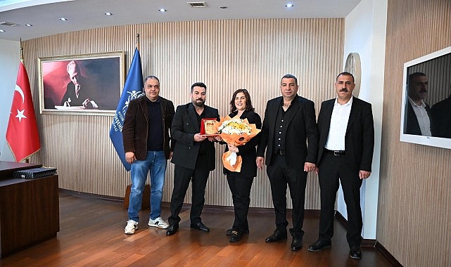 Başkan &Ccedil;er&ccedil;ioğlu&rsquo;na Aydın Ağrılılar Derneği&rsquo;nden Ziyaret
