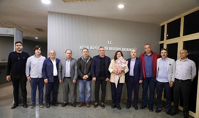 Başkan &Ccedil;er&ccedil;ioğlu&rsquo;na Nazilli Afyonlular Derneği&rsquo;nden ziyaret