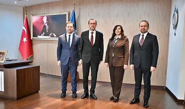 Başkan &Ccedil;er&ccedil;ioğlu&rsquo;na Prof. Dr. Nurullah Okumuş&rsquo;tan Nezaket Ziyareti