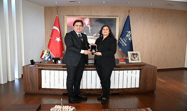 Başkan &Ccedil;er&ccedil;ioğlu&rsquo;na TCDD Genel M&uuml;d&uuml;rl&uuml;ğ&uuml;&rsquo;nden Ziyaret