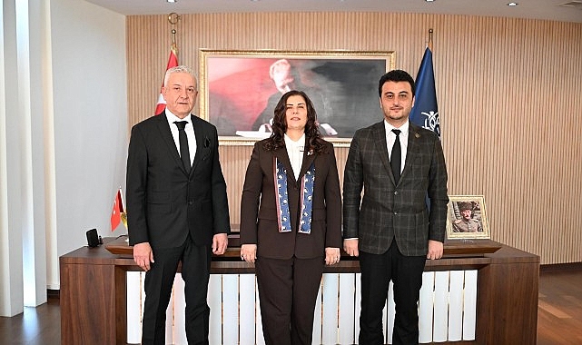 Başkan &Ccedil;er&ccedil;ioğlu&rsquo;na TCDD İzmir&rsquo;den Ziyaret