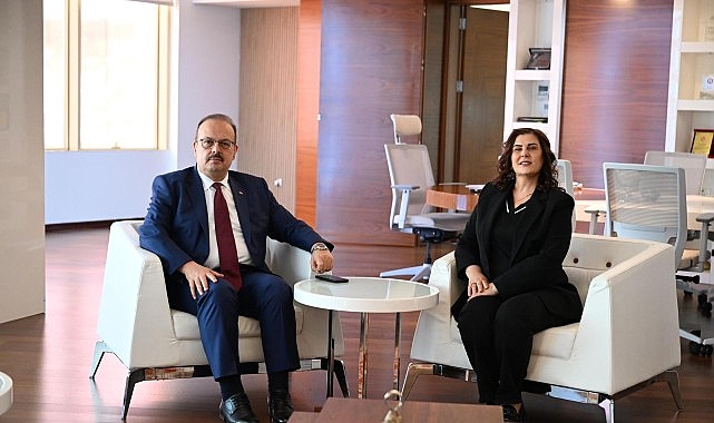 Başkan &Ccedil;er&ccedil;ioğlu&rsquo;na Vali Canbolat&rsquo;tan Ziyaret