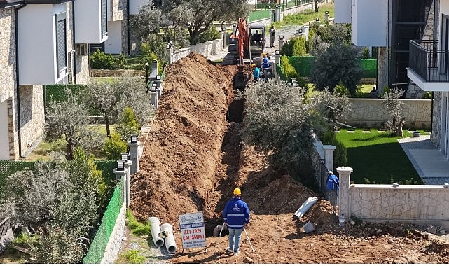 Başkan &Ccedil;er&ccedil;ioğlu'ndan Davutlar&rsquo;da Altyapi Yatırımı