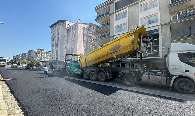 Başkan &Ccedil;er&ccedil;ioğlu&rsquo;ndan Efeler&rsquo;de Yol Yenileme &Ccedil;alışması