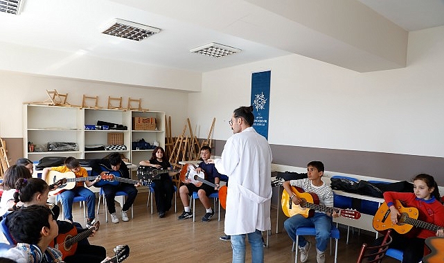Başkan &Ccedil;er&ccedil;ioğlu&rsquo;ndan geleceğin sanat&ccedil;ılarına tam destek