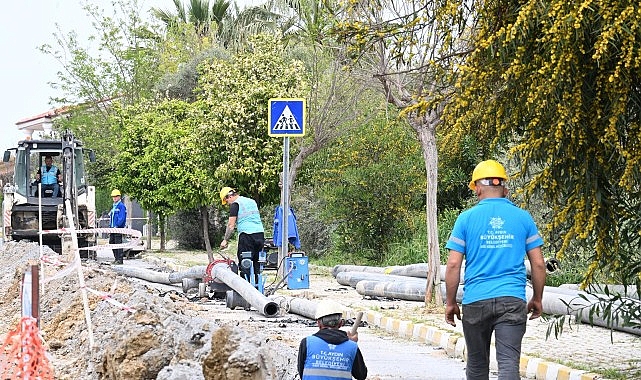 Başkan &Ccedil;er&ccedil;ioğlu&rsquo;ndan Kuşadası&rsquo;nda Altyapı Yatırımı