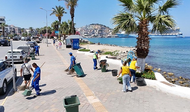 Başkan &Ccedil;er&ccedil;ioğlu'ndan Kuşadası&rsquo;nda &Ccedil;evre Seferberliği