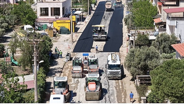 Başkan &Ccedil;er&ccedil;ioğlu&rsquo;nun &Ccedil;alışmaları ile Akb&uuml;k Yolu Yenileniyor