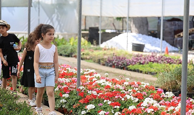 Başkan &Ccedil;er&ccedil;ioğlu&rsquo;nun &Ccedil;alışmaları ile Minik &Ouml;ğrenciler Doğa Sevgisini &Ouml;ğreniyor