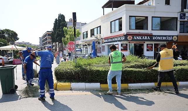 Başkan &Ccedil;er&ccedil;ioğlu&rsquo;nun &ccedil;alışmalarına Kuşadalılardan tam not