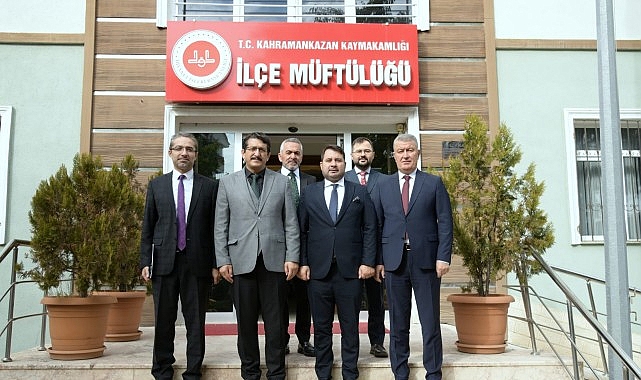 Başkan &Ccedil;ırpanoğlu, İl&ccedil;e M&uuml;ft&uuml;s&uuml;n&uuml; Ziyaret Etti