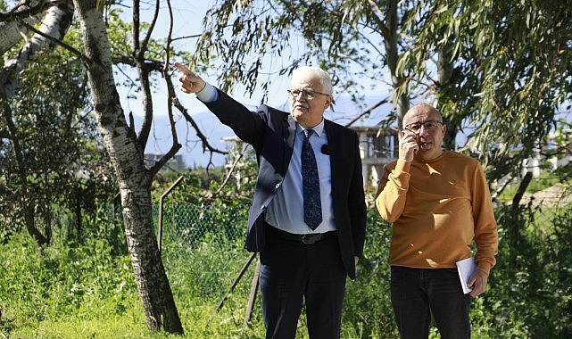 Başkan Deveciler Sahadaki &Ccedil;alışmaları İnceledi