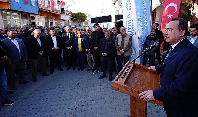 Başkan Dutlulu Gelenbe&rsquo;de 4 Milyon Euro'luk Altyapı Yatırımını Başlattı