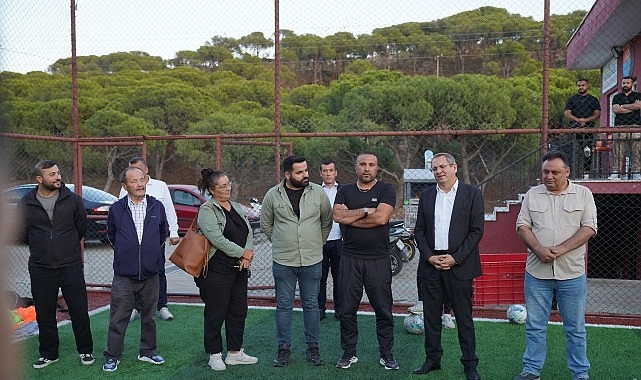 Başkan Ergin&rsquo;den Yeni Mahallespor&rsquo;a Sezon &Ouml;ncesi Destek
