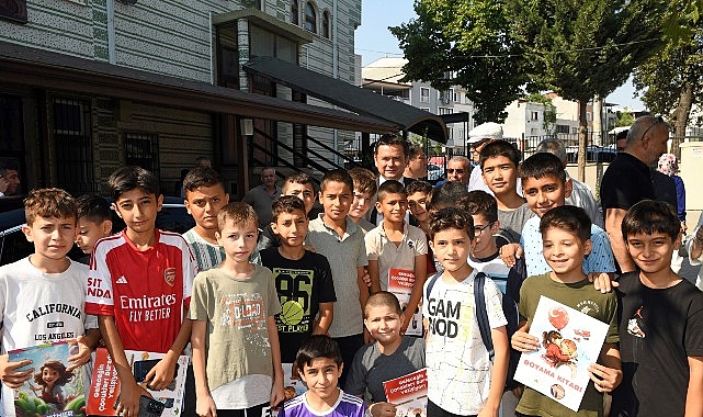 Başkan Erkan Aydın G&uuml;neştepe&rsquo;de vatandaşla buluştu