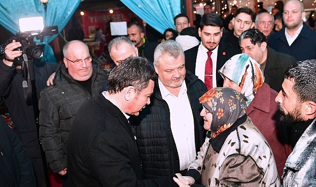 Başkan Erkan Aydın Ramazan Sokağı&rsquo;nda Vatandaşlarla Buluştu