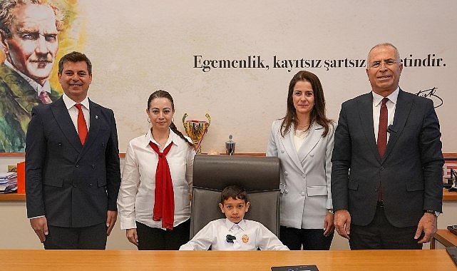Başkan Işık, 23 Nisan&rsquo;da koltuğunu Ege&rsquo;ye devretti