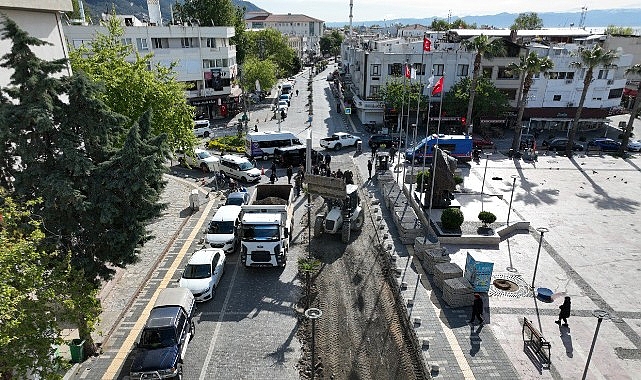 Başkan Mehmet Ertaş &ccedil;alışmaları yerinde inceledi