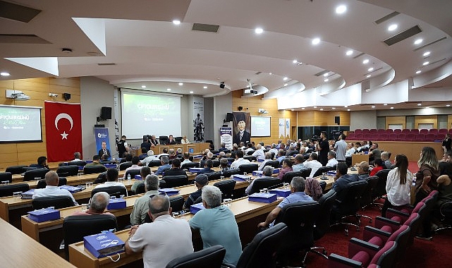 Başkan Muhittin B&ouml;cek &ccedil;ift&ccedil;ilerle bir araya geldi